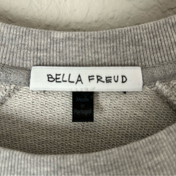 SOLD—Bella Freud “Girl” Graphic Embroidered Crewneck Sweatshirt - Picture 3 of 5